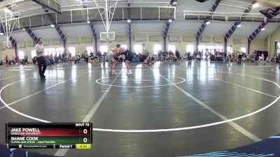 285 lbs Champ. Round 2 - Shane Cook, Cleveland State - Unattached vs Jake Powell, Wheeling University