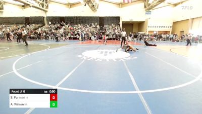 73-M lbs Round Of 16 - Sam Forman, Team Tugman vs Amaziah Wilson, St. Francis Village Jaguars