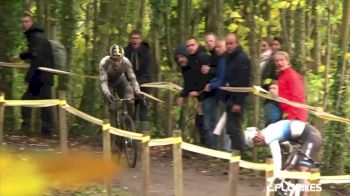 Mathieu van der Poel Saves Podium Place By Running For New Bike