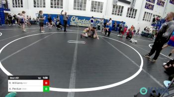 100 lbs Final - Riley Williams, Norman Grappling Club vs Aiden Perdue, Choctaw Ironman Youth Wrestling