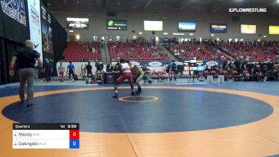 55 kg Quarters - Jabari Moody, NYAC vs Joe DeAngelo, West Point RTC