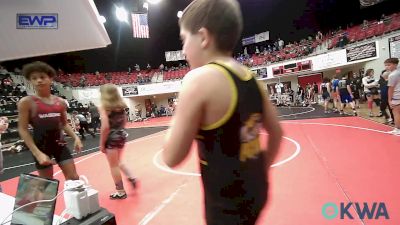 92 lbs Rr Rnd 3 - Noah Edwards, Wagoner Takedown Club vs ZAYNE DODSON, Prairie Grove Youth Wrestling