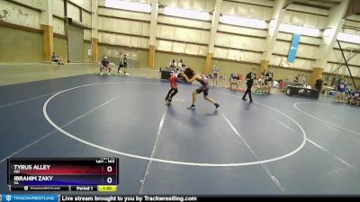 165 lbs Cons. Semi - Tyrus Alley, MO vs Ibrahim Zaky, VA