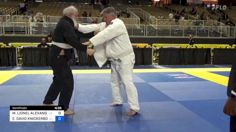 MARK LIONEL ALEXANDER vs ELLIS DAVID KNICKERBOCKER 2024 Pan Jiu Jitsu IBJJF Championship