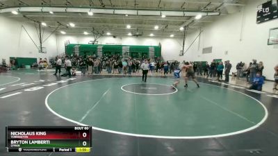 215B Round 1 - Bryton Lamberti, Lyman vs Nicholaus King, Torrington