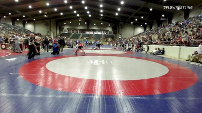 100 lbs Semifinal - Cohen Hargrove, Social Circle USA Takedown vs Brice Rasberry, Morris Fitness Wrestling Club