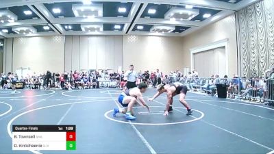 215 lbs Quarterfinal - Brandon Townsell, Ayala Smash vs Devin Kinlicheenie, Slivercreek Scrappers