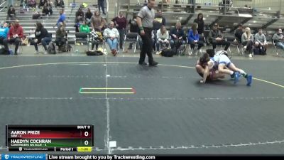 78 lbs Round 4 (6 Team) - Aaron Prize, SAW vs Haedyn Cochran, Contenders WA Blue