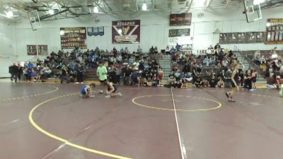 78 lbs Cons. Round 2 - Landon Glahn, Ellensburg vs Madison Fletcher, Steelclaw Wrestling Club