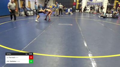 127 lbs Qtr-finals - Jax Forrest, Bishop McCort vs Manuel Saldate, Slam Academy-NV