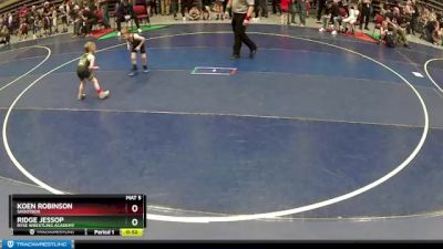 39 lbs Quarterfinal - Ridge Jessop, Ryse Wrestling Academy vs Koen Robinson, Shootbox