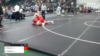 285 lbs Round Of 16 - Jeramy Sweany, Cornell vs Dante DelBonis, Sacred Heart