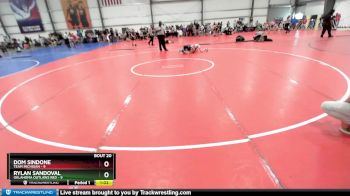 64 lbs Rd# 8- 12:30pm Saturday Final Pool - Rylan Sandoval, Oklahoma Outlaws Red vs Dom Sindone, Team Michigan