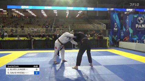JUVENAL ALVES JUNIOR vs DEREK DAVID MYERS 2024 Pan Jiu Jitsu IBJJF Championship