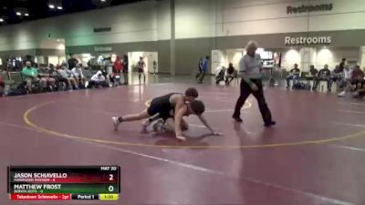 113 lbs Round 3 (16 Team) - Jason Schiavello, Marauder Mayhem vs Matthew Frost, Bonita Boys