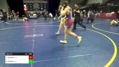 117 lbs Final - Ty Conklin, Bishop McCort vs Rocky Kowle, North East