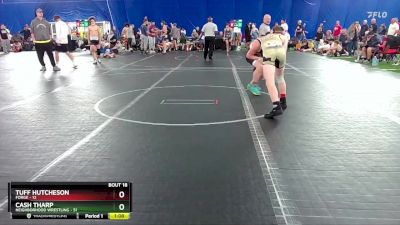 130 lbs Round 5 (8 Team) - Cash Tharp, Neighborhood Wrestling vs Tuff Hutcheson, FORGE