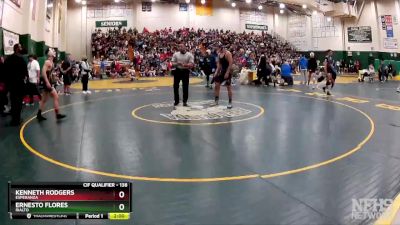 138 lbs Champ. Round 1 - Kenneth Rodgers, Esperanza vs Ernesto Flores, Rialto