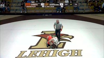 174 lbs Dustin Plott, Oklahoma State vs Jake Logan, Lehigh