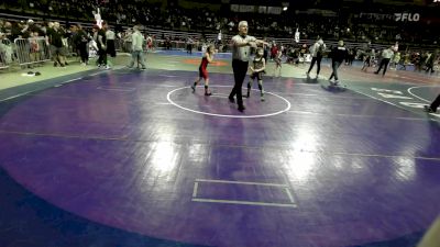 60 lbs Quarterfinal - McKayla DeRemigi, Erie Sports Center vs Aubrey Legowski, Upper Township