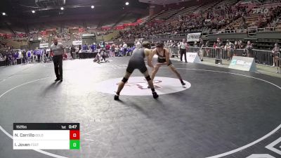 152 lbs Consi Of 16 #2 - Nathaniel Carrillo, Golden Valley vs Israel Joven, Foothill