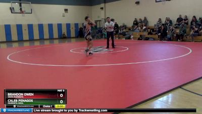 132 lbs Cons. Semi - Caleb Penagos, Murrieta Mesa vs Brandon Owen, Vista Murrieta