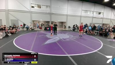 100 lbs Round 3 (8 Team) - Devin McCarty, Oklahoma Red vs Austin Duette-Hall, Colorado