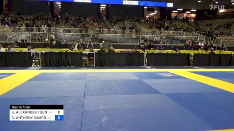 JULIO ALEXANDER FUENTES vs VINCENT ANTHONY CAMPO 2024 Pan Jiu Jitsu IBJJF Championship