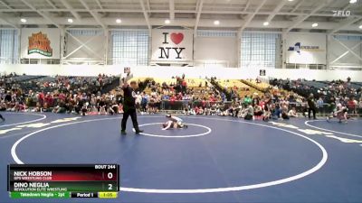 70 lbs Quarterfinal - Nick Hobson, GPS Wrestling Club vs Dino Neglia, Revolution Elite Wrestling