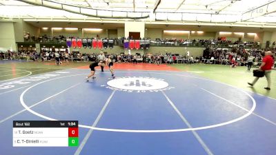 160 lbs Round Of 16 - Teddy Goetz, New Canaan vs Cooper Theriault-Dinielli, Plainville