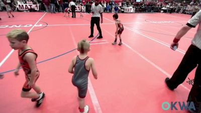 46 lbs Quarterfinal - Ayden Taylor, Clinton Youth Wrestling vs Xavior Morgas, Maverick Elite Wrestling