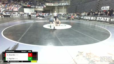 2A 126 lbs Quarterfinal - Jio Aguilar, Burlington-Edison vs Anthony Abundiz, Othello