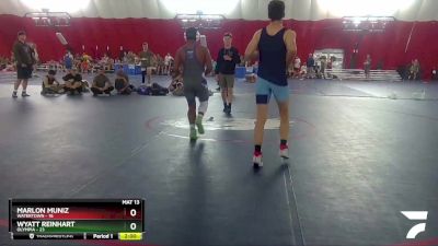 150 lbs Placement Matches (16 Team) - Marlon Muniz, Watertown vs Wyatt Reinhart, Olympia