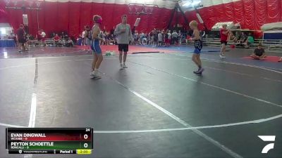 106 lbs Round 3 (4 Team) - Peyton Schoettle, Roncalli vs Evan Dingwall, WCAABE