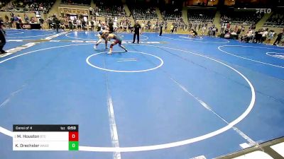 132-140 lbs Consi Of 4 - Maximus Houston, Blue T Carver vs Kaidon Drechsler, Wagoner Takedown Club