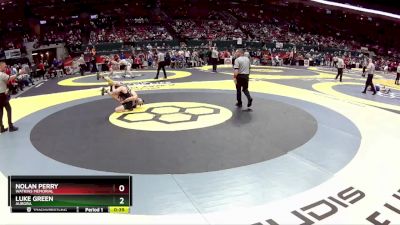 D1-106 lbs Cons. Round 2 - Nolan Perry, Watkins Memorial vs Luke Green, Aurora