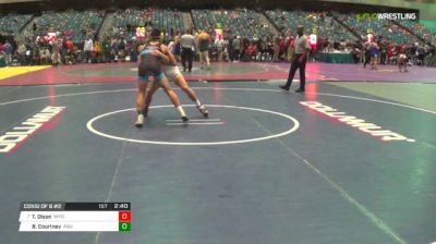 125 lbs Consi of 8 #2 - Trent Olson, Wyoming vs Brandon Courtney, UN-Arizona State