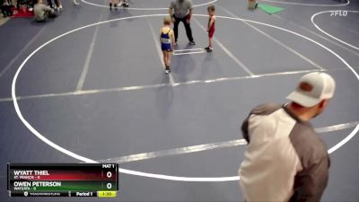 48 lbs Round 3 (4 Team) - Owen Peterson, Wayzata vs Wyatt Thiel, St. Francis