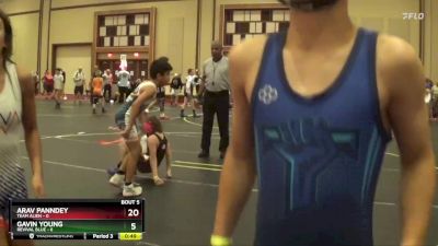 90 lbs Round 3 (4 Team) - Peter Trezza, Team Alien vs Madison Healey, Revival Blue