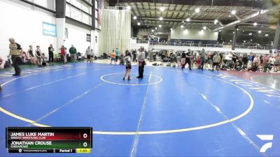 81 lbs Round 3 - James Luke Martin, Grizzly Wrestling Club vs Jonathan Crouse, Chesapeake