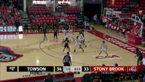 Replay: Towson vs Stony Brook - Women's | Feb 9 @ 6 PM