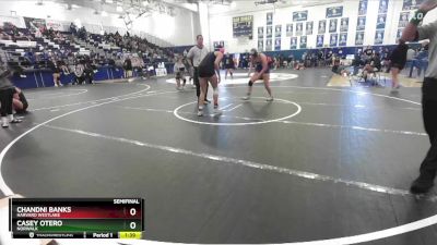 145 lbs Semifinal - Casey Otero, Norwalk vs Chandni Banks, Harvard Westlake