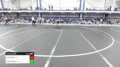 141 lbs Consi Of 8 #2 - Garrett Kuchan, Air Force Academy vs Shane Percelay, Army-West Point