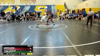 144 lbs Finals (8 Team) - Jayson Ortiz, Osceola (Kissimmee) vs Tyree Graham, South Dade