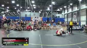 125 lbs Round 2 (6 Team) - Luke Berktold, Untouchables vs Logan Guerrero, Team Gotcha Red