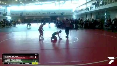 174 lbs Quarterfinal - Stefan Major, Stevens Institute Of Technology vs Jared Townsend, York College (Pennsylvania)