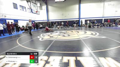 125 lbs Consi Of 4 - Sei Dolomengi, Bridgewater vs Jabari Pinkney, Norwich