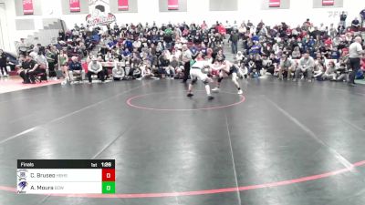 120 lbs Final - Caden Bruseo, Hollis Brookline vs Adler Moura, Bow