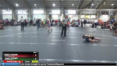 36-44 lbs Round 1 - Rhett Craigie, VA Patriots vs Tobin Stoner, Headhunters