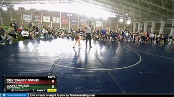 84 lbs Round 2 (4 Team) - Cooper Walker, Team Wyoming vs Trey `Swaggy` Fowkes, Utah Black